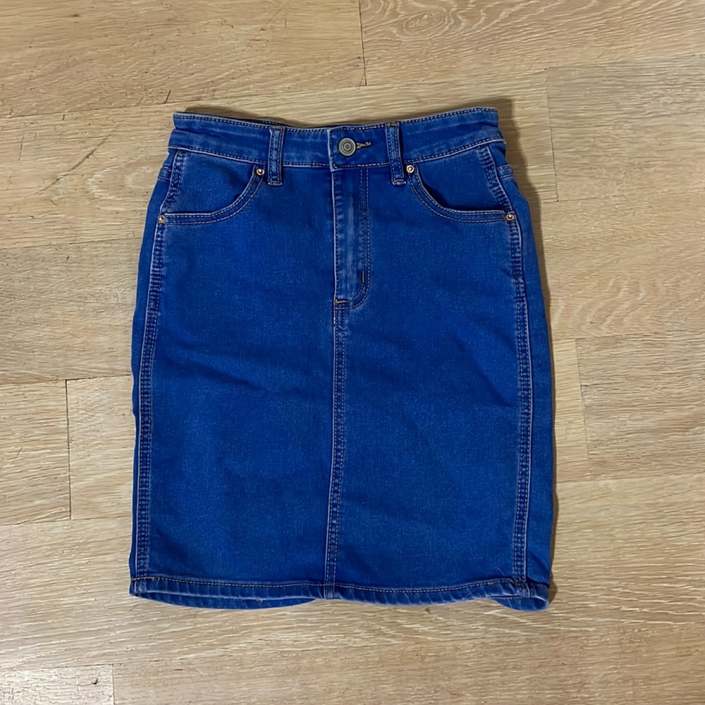 Jean Mini Skirt